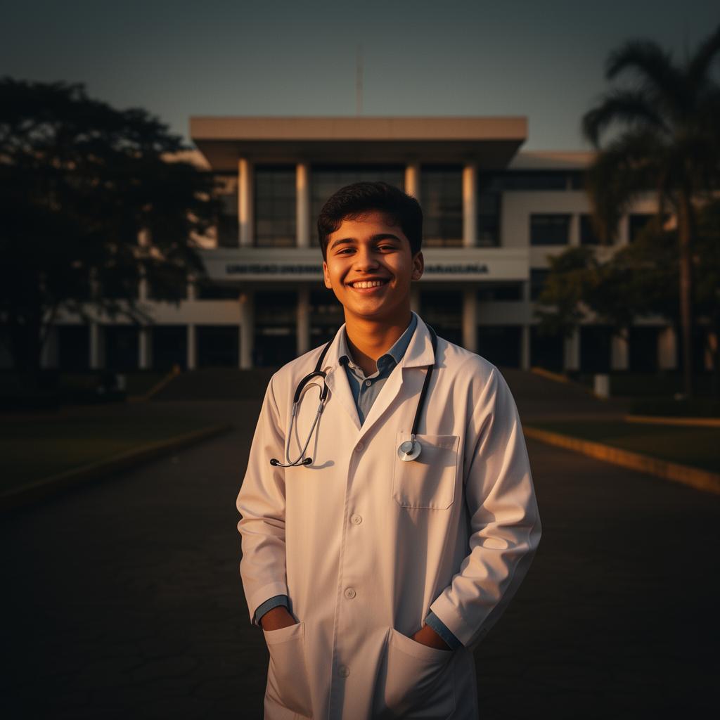 Estudante brasileiro de medicina no Paraguai